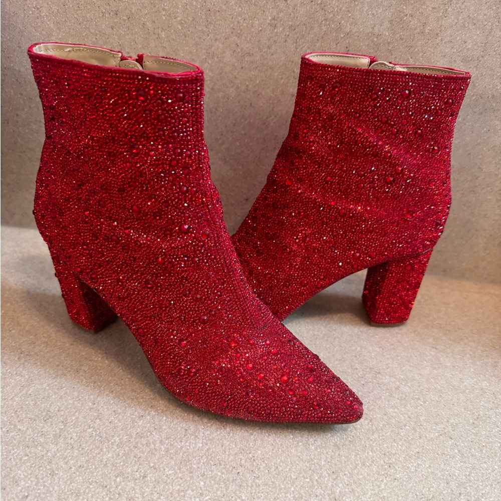 Betsey Johnson Sparkle Bootie